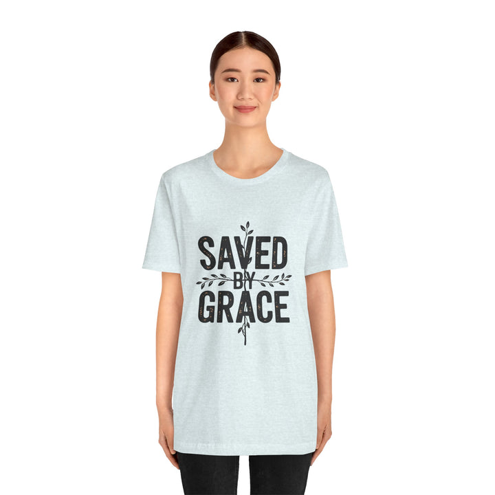 Saved by Grace – Vintage Christian Faith Shirt