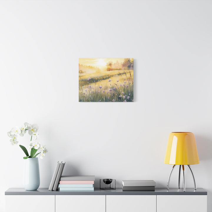 Steadfast Love – Christian Sunrise Canvas Wall Art | Lamentations 3:22 Inspired Print