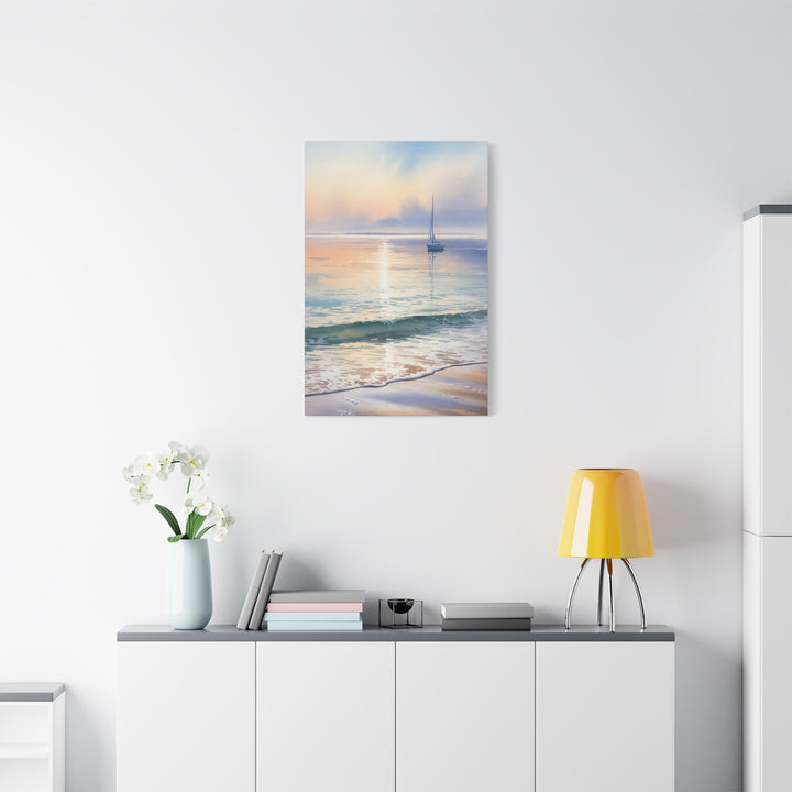 Peace Be Still – Mark 4:39 | Christian Ocean-Themed Wall Art