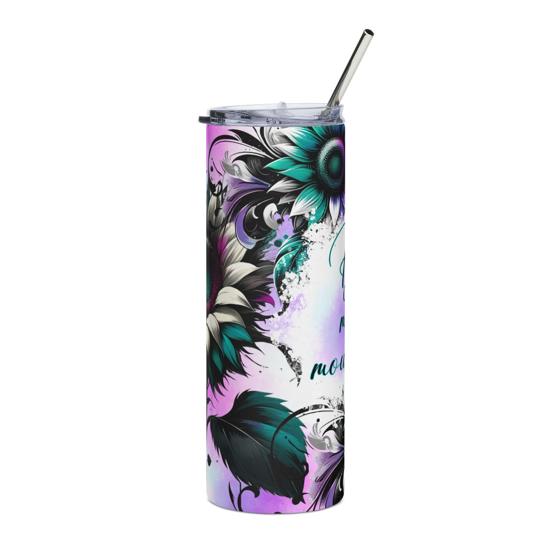 Faith Can Move Mountains Stainless Steel Tumbler