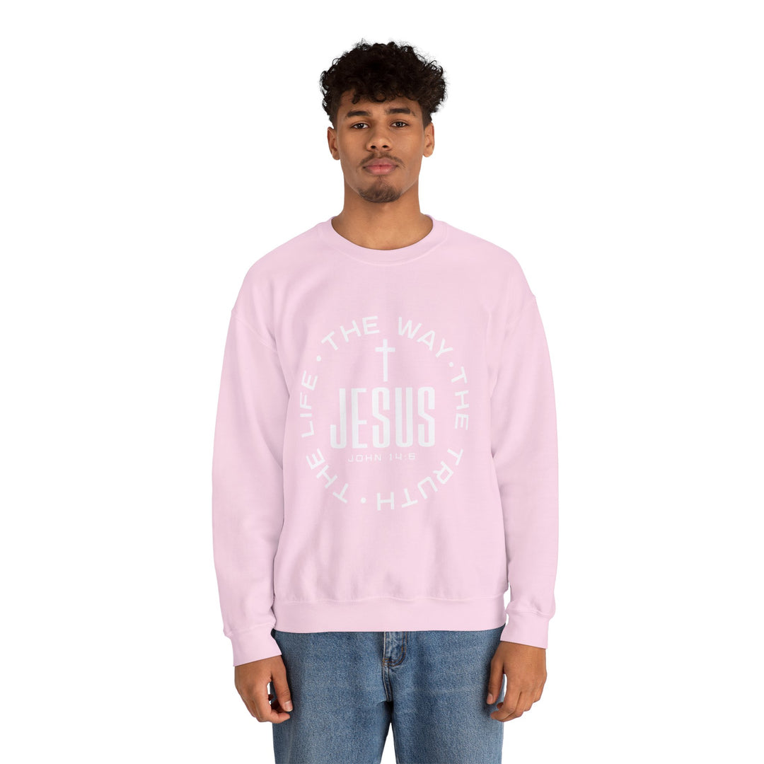 Jesus The Way, The Truth, and The Life Sweatshirt