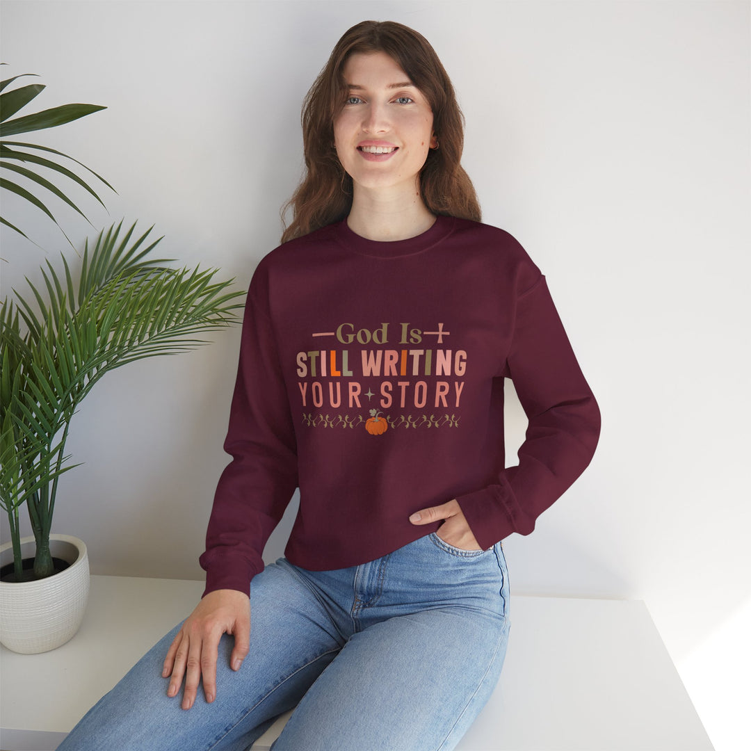 Inspirational God Is Still Writing Your Story Sweatshirt, Cozy Crewneck for Daily Inspiration, Faith Apparel, Perfect Gift for [...]