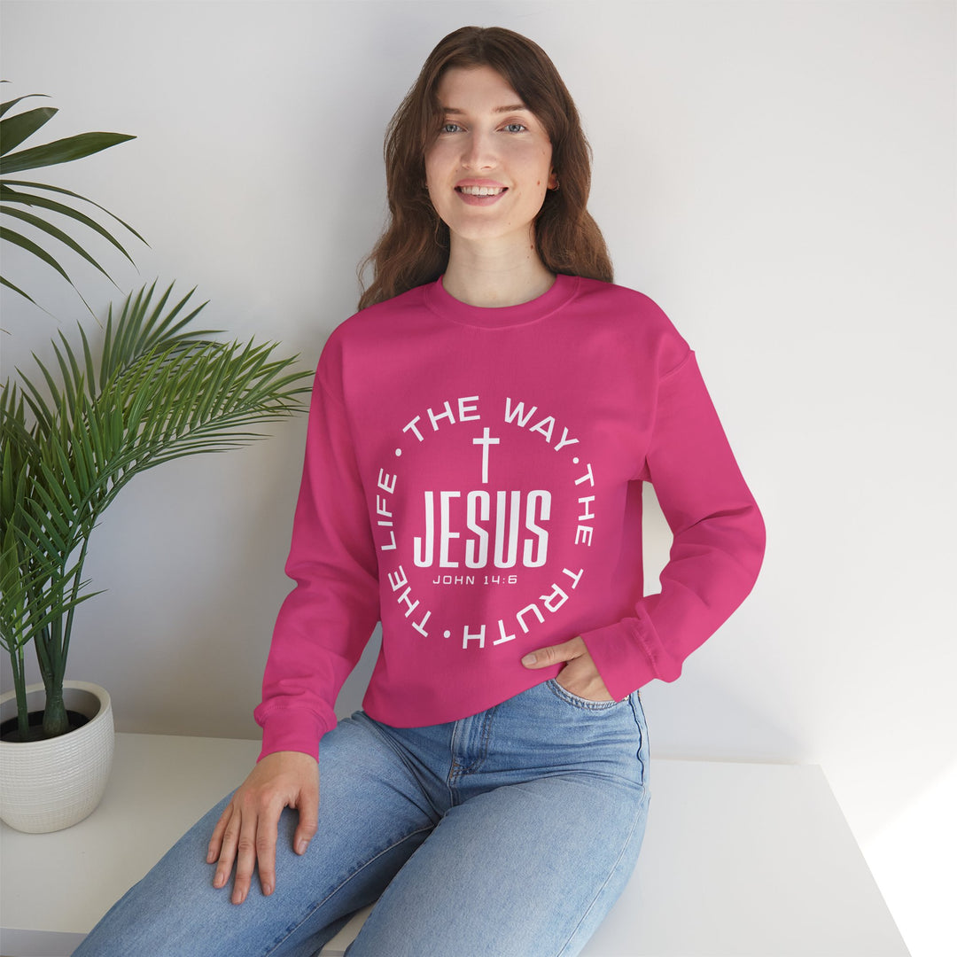 Jesus The Way, The Truth, and The Life Sweatshirt