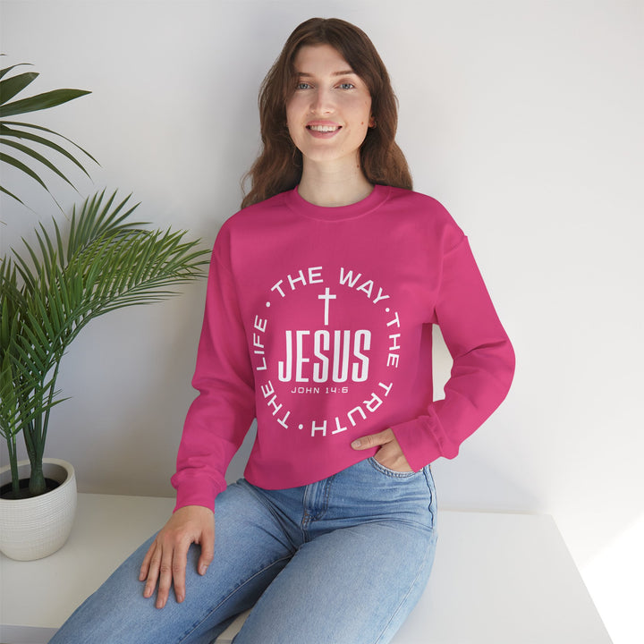 Jesus The Way, The Truth, and The Life Sweatshirt