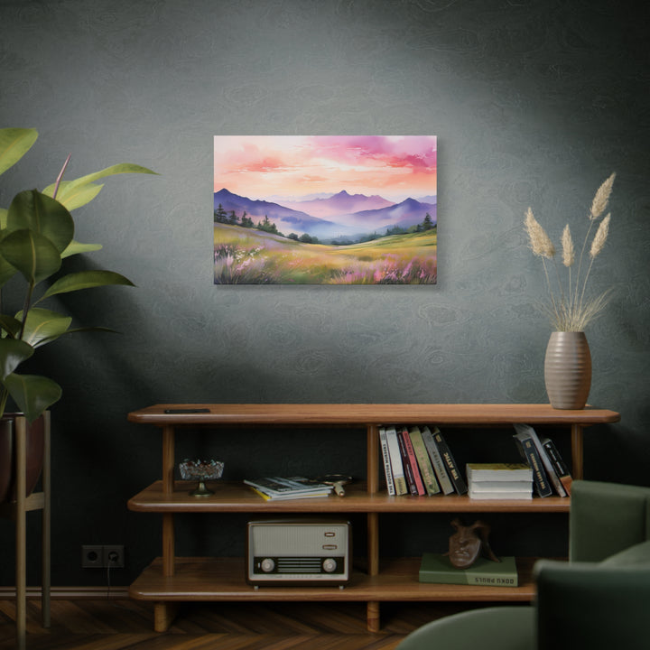 Canvas Print - Eyes to the Hills Inspired by Psalm 121