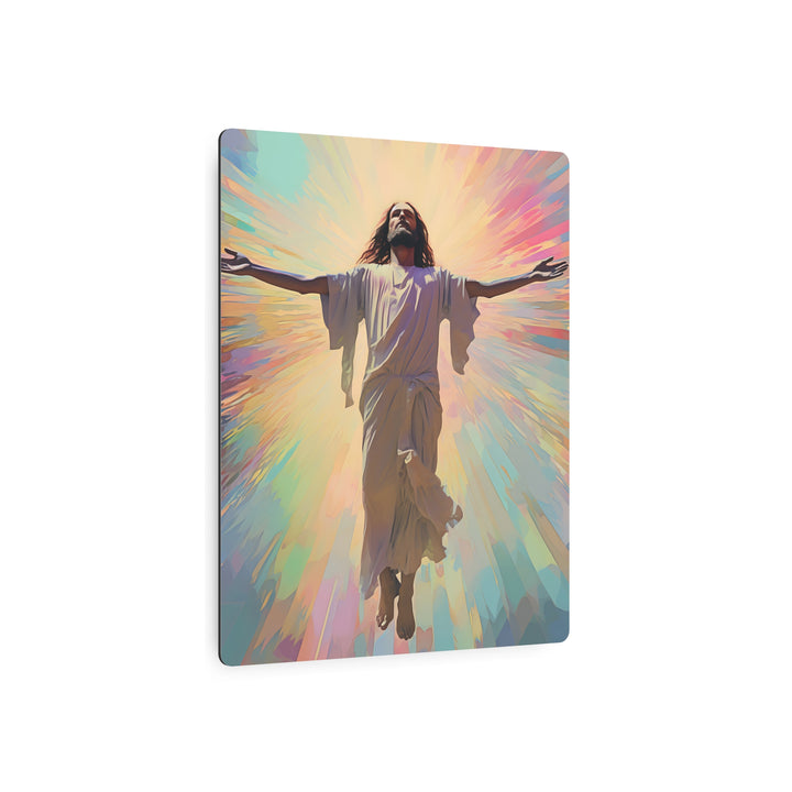 Inspirational Metal Art Sign - Faith and Hope Decor