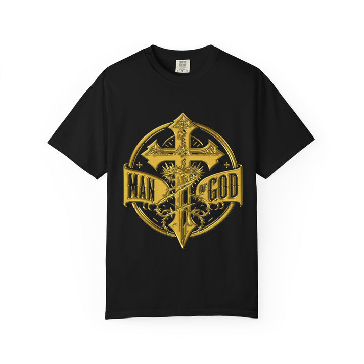 Warrior Spirit T-shirt - Royal Identity Gold Crest Design