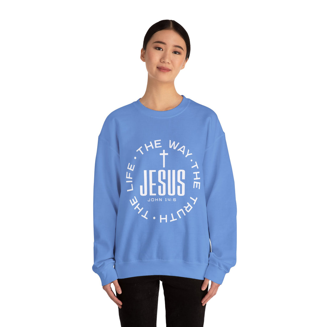 Jesus The Way, The Truth, and The Life Sweatshirt