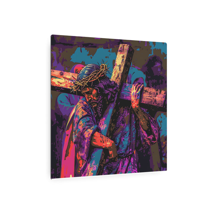 Love’s Burden – Christian Metal Wall Art