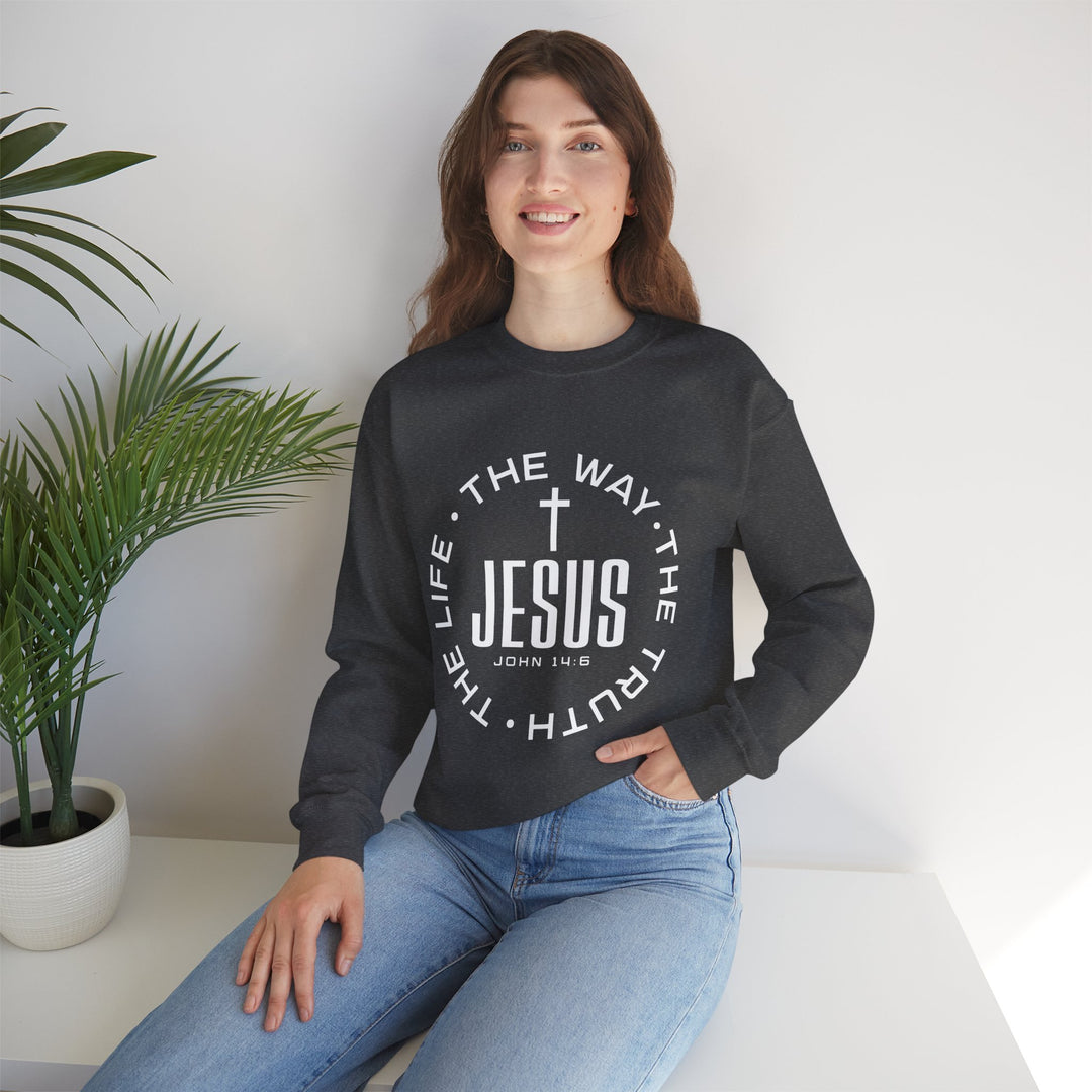 Jesus The Way, The Truth, and The Life Sweatshirt