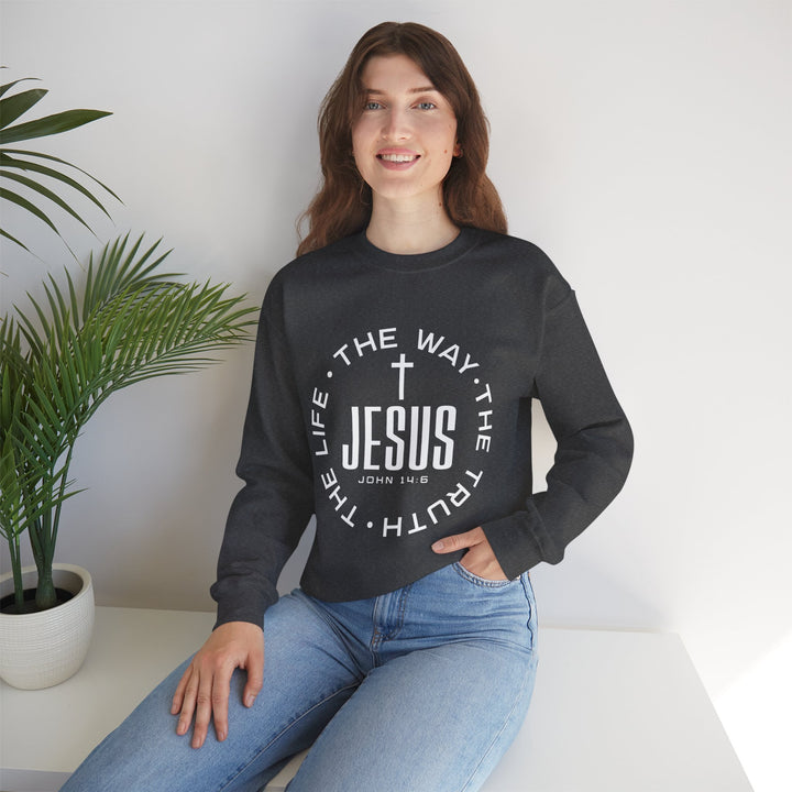 Jesus The Way, The Truth, and The Life Sweatshirt
