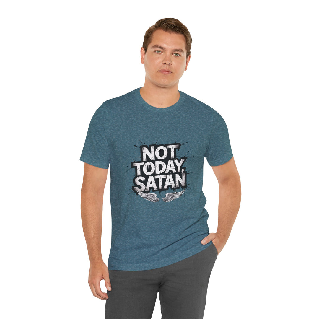 Not Today, Satan – Bold Christian Spiritual Warfare Shirt