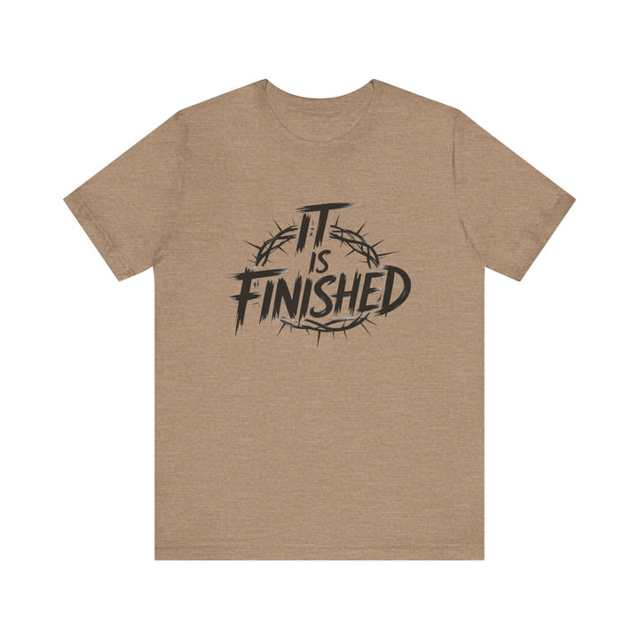 It Is Finished – Bold Christian Redemption Shirt (John 19:30)