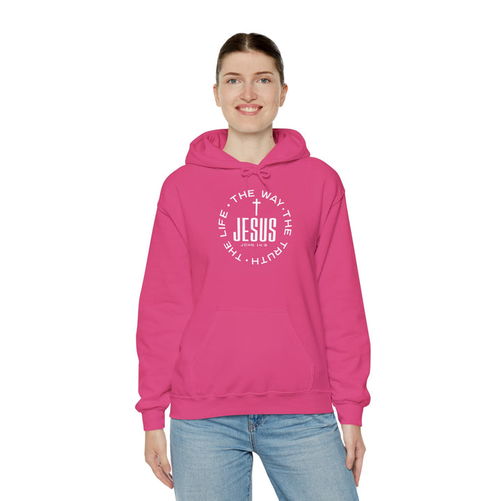 Jesus - The Way, The Truth, and The Life Hoodie