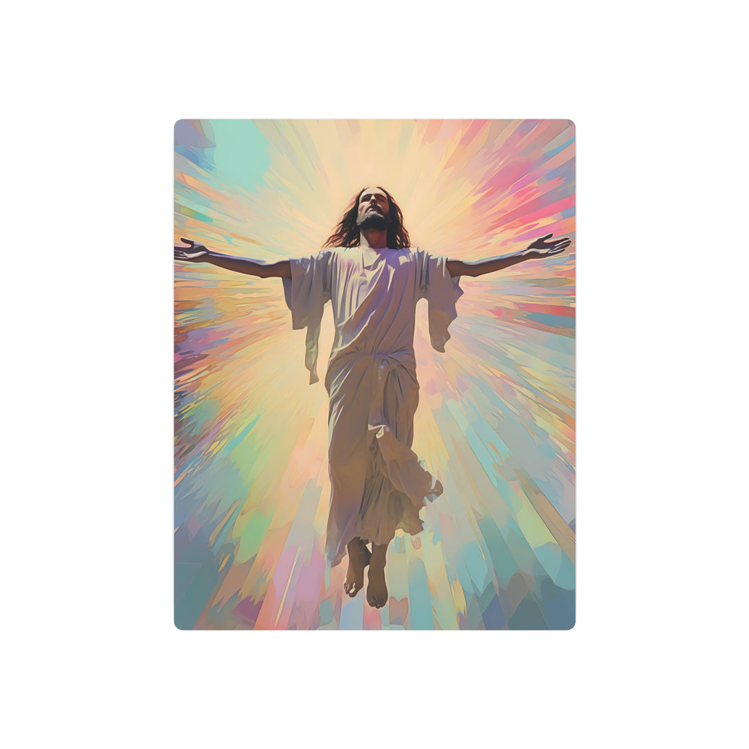 Inspirational Metal Art Sign - Faith and Hope Decor