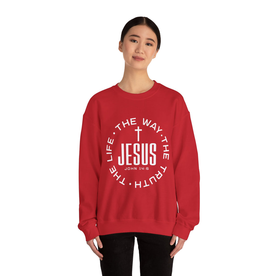 Jesus The Way, The Truth, and The Life Sweatshirt
