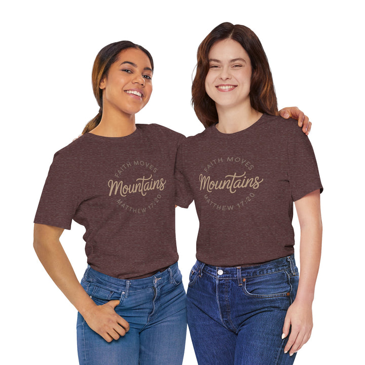 Mountain Adventure Unisex Tee, Nature Lover T-Shirt, Outdoor Graphic Shirt, Hiking Apparel, Great for Travel & Gifts