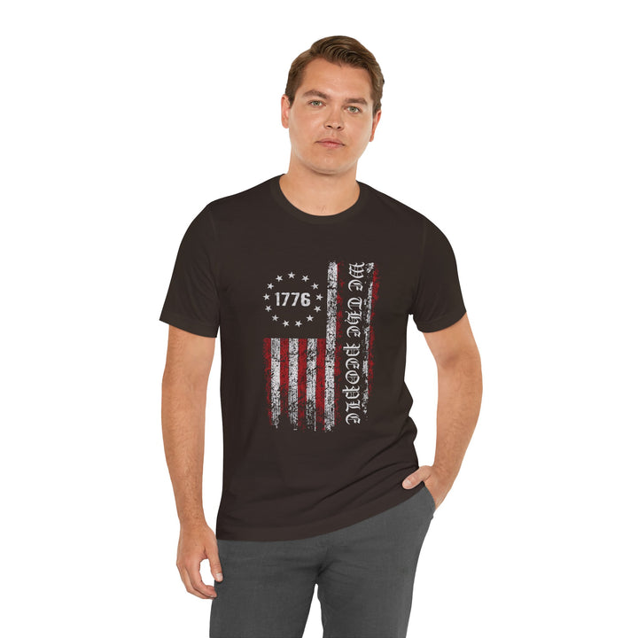 Patriotic Vintage Tee, 4th of July Shirt, Independence Day Gift, Unisex Graphic Tee, American Flag T-Shirt, Casual Wear
