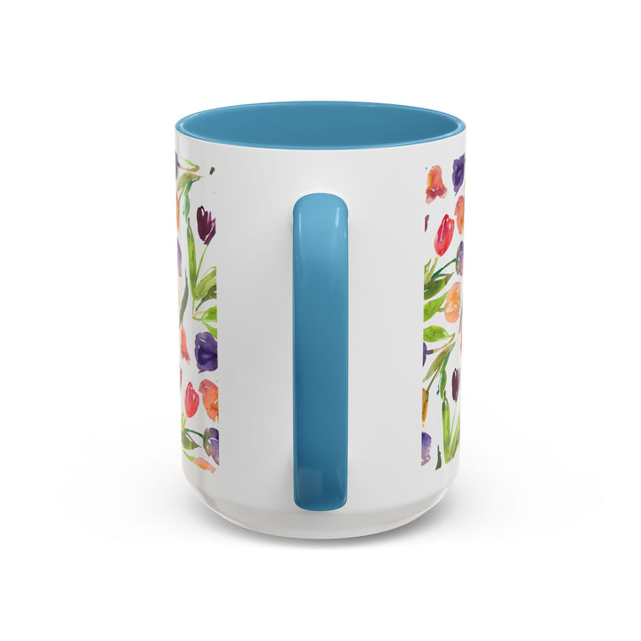 Be Joyful Always – Watercolor Tulip Scripture Mug