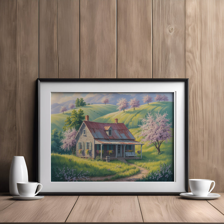 Spring Awakens: Vintage Landscape Series