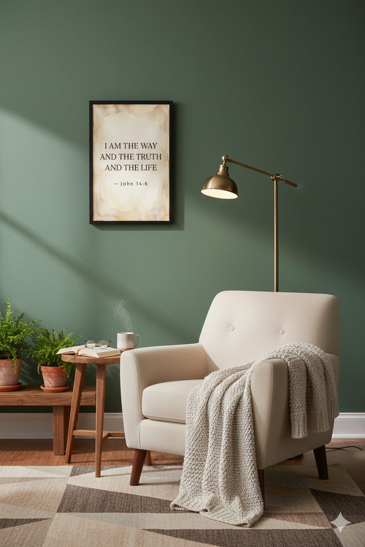 John 14:6 — Foundation Anchor | Sacred Home Scripture Collection