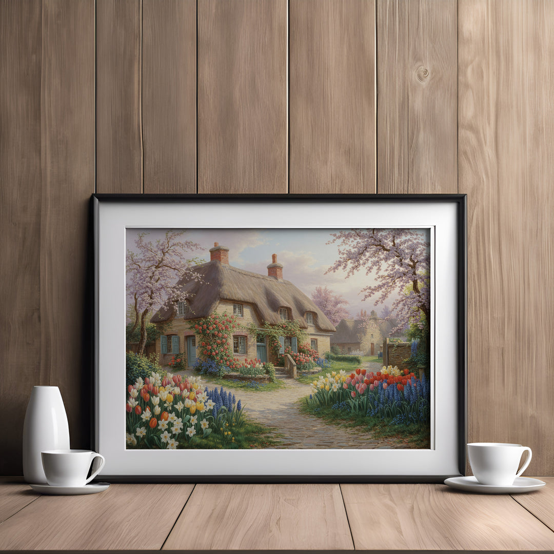 Spring Awakens: Vintage Landscape Series