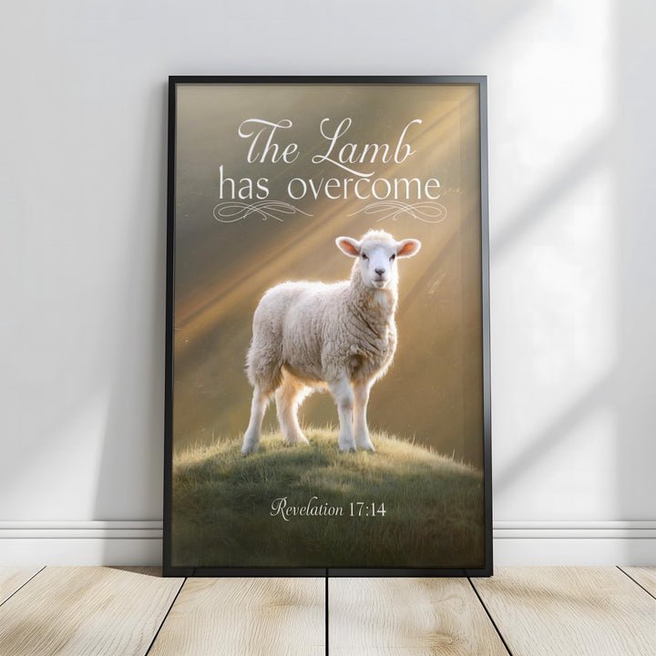 Revelation 17:14 Easter Print – He Is Lord of Lords | Christian Digital Scripture Wall Art