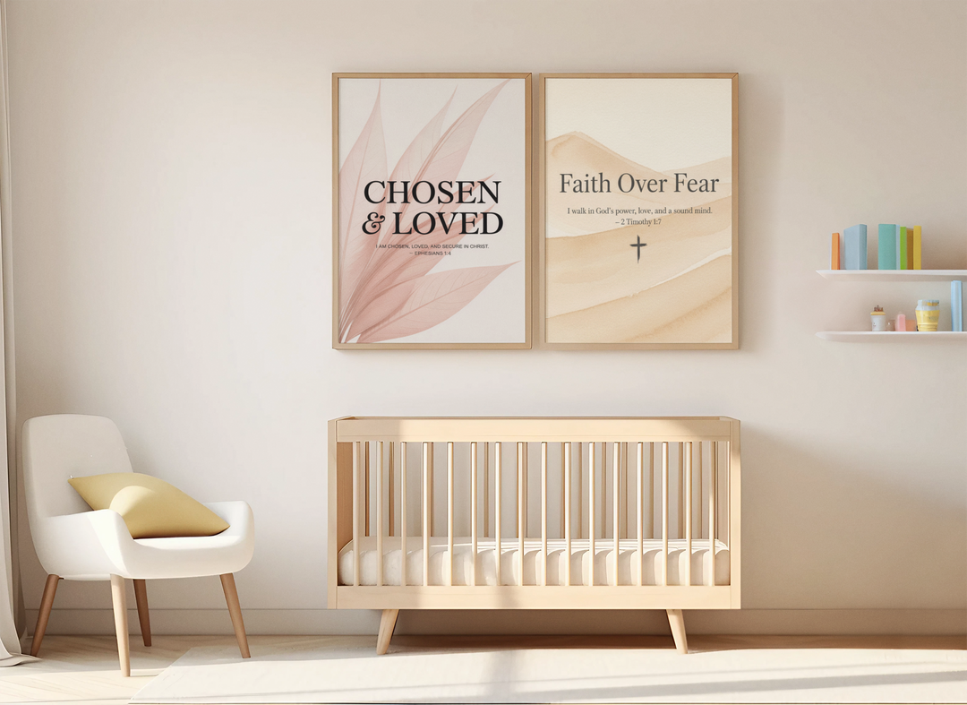 Faith Declarations Complete Collection – Printable Christian Devotional Bundle (Wall Art, Prayer Cards & 5-Day Journal)