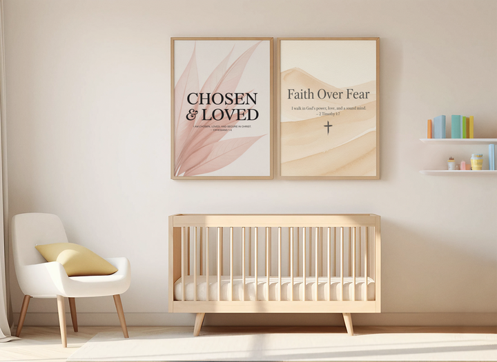 Faith Declarations Complete Collection – Printable Christian Devotional Bundle (Wall Art, Prayer Cards & 5-Day Journal)